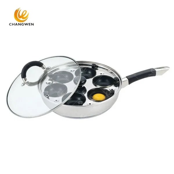 egg poacher frying pan