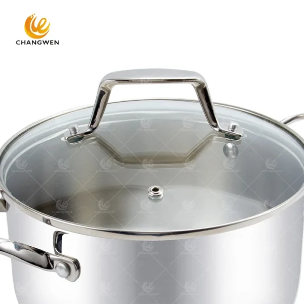stainless steel pot
