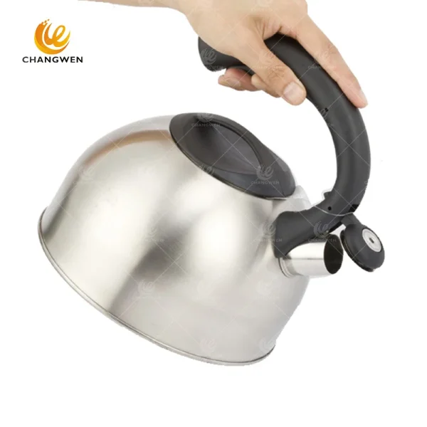 OEM Manufacturer Stainless Steel Whistling Kettle German Style China Supplier CW-T009-1 - Image 5